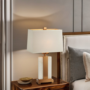 Top Ten European Design Style <b>LED</b> Cordless <b>Bedside</b> Bar <b>Table</b> Lamp Light Clear Crystal Stainless Base Bedroom Living Room Fabric - Product Image 4