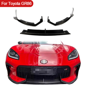 Labio de Parachoques Delantero de Fibra de Carbono Real Personalizado al por Mayor para <span class=keywords><strong>Toyota</strong></span> GR86 <span class=keywords><strong>2022</strong></span> 2023 2024, Kit de Carrocería Delantera de Carbono, Mejora del Kit de Carrocería - Product Image 1