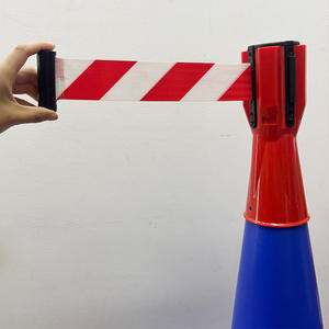 Producto de advertencia de tráfico de plástico retráctil - Product Image 2