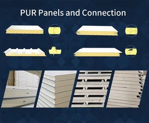แผงแซนวิชออกแบบลิ้นและ<span class=keywords><strong>ร่อง</strong></span>พิเศษทำจาก PU ป้องกันอากาศรั่วประหยัดค่าไฟ - Product Image 6