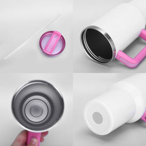 Vaso Térmico Personalizado <span class=keywords><strong>de</strong></span> Acero Inoxidable <span class=keywords><strong>de</strong></span> 40 oz con Logotipo, Vaso <span class=keywords><strong>de</strong></span> Sublimación <span class=keywords><strong>de</strong></span> 40 oz con Asa y Pajita, Taza, Botella <span class=keywords><strong>de</strong></span> Agua <span class=keywords><strong>para</strong></span> Viajes - Product Image 5