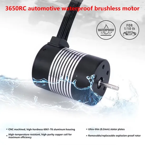 Moteur RC Brushless Étanche 3674 à Couple Élevé et Haute Vitesse pour Camion Tout-Terrain RC 1/8 - Composant de Mise à Niveau pour Hobby - Product Image 3
