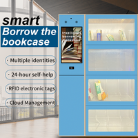 Casiers électroniques intelligents pour le stockage et la livraison de livres, assemblés