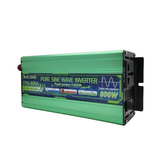 Inversor de Onda Sinusoidal Pura de 12V a 220V, Convertidor de CC a CA de 800W/1200W con Potencia de 1500W/4000W para Automóvil y Energía de Emergencia - Product Image 3
