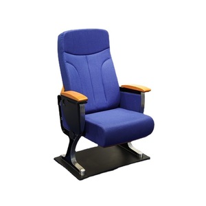 Manwa Expo Auditorium Chair HB603 Blue Beechwood With Writing Board For School Hospital Row Chairs - Product Image 4