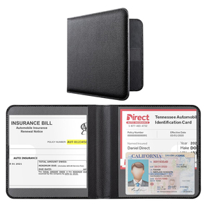 Organisateur de documents pour voiture, porte-registre et assurance, petite boîte à gants légère pour véhicule, pour hommes et femmes - Product Image 1