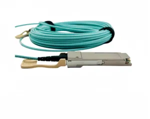Kabel optik aktif kompatibel Mellanox, 5m (16 kaki) 200G QSFP56 MFS1S00-V005E