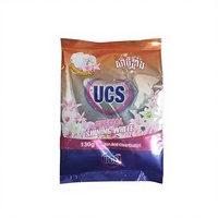 Poudre de lavage en sachet de 130g, parfum naturel, marque Piaoqiang, prix d'usine OEM, vente en gros Chine