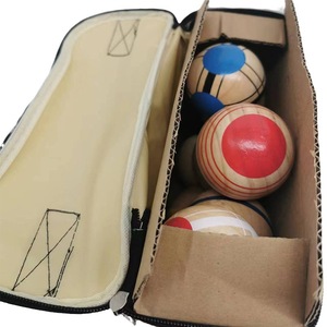 Vente en gros de boules de <span class=keywords><strong>pétanque</strong></span> en <span class=keywords><strong>bois</strong></span> de haute qualité pour l'extérieur Jeu de jouets pour enfants et adultes - Product Image 5