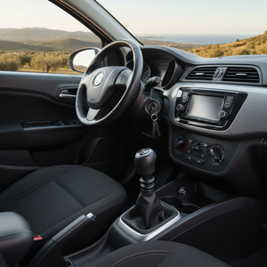 Pomo de Palanca de Cambios Cromado de 6 Velocidades para Fiat Linea con Cubierta de Ventana, Turquía - Product Image 3