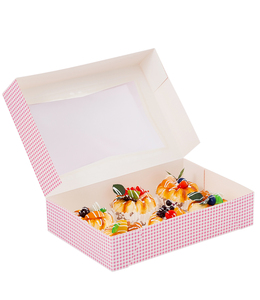 Scatola di Carta per Pane con Finestra Trasparente, Bestseller per Natale, Festival, Negozi e Feste - Product Image 4