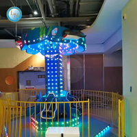 Nouveau jeu de saut attrayant pour enfants Indoor Amusement Spinning Rides Petit modèle à vendre