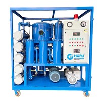 Nouvelle usine de traitement d'huile transformateur HOPU et machine de purification d'huile isolante triphasée, garantie 5 ans, 40000W