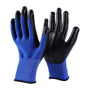 <span class=keywords><strong>Guantes</strong></span> de Trabajo Estándar EN388 OEM/ODM, 13G U3, Carcasa de Poliéster, Palma Texturizada de Nitrilo, Puño de Punto, Resistentes al Calor, <span class=keywords><strong>Guantes</strong></span> de Seguridad - Product Image 2