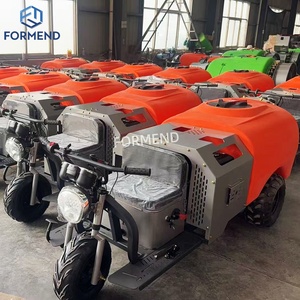 Pulverizador Agrícola de Tres Ruedas FORMEND 400L, Pulverizador <span class=keywords><strong>Insecticida</strong></span> para Huertos y Árboles Frutales, Motor con Alimentación de Aire para Gasolina - Product Image 2