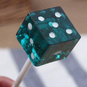 Wholesale Halal Sweet Dice Shape Cube <strong>Sugar</strong> Drop Coated Jelly <strong>Candies</strong> Hard Cube <strong>Candy</strong> Lollipop - Product Image 5