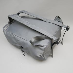Customized New Arrival Zipper Polyester Light Weight Shoulder Back Strap Light Grey Pockets Casual Sports <b>Backpacks</b> for <b>Lady</b> - Product Image 2