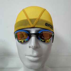 Ensemble <span class=keywords><strong>de</strong></span> lunettes <span class=keywords><strong>de</strong></span> natation et <span class=keywords><strong>bonnet</strong></span> <span class=keywords><strong>de</strong></span> natation en <span class=keywords><strong>maille</strong></span> pour adultes, <span class=keywords><strong>bonnet</strong></span> <span class=keywords><strong>de</strong></span> natation personnalisé pour cheveux longs, lunettes <span class=keywords><strong>de</strong></span> natation pour enfants, haute élasticité - Product Image 4