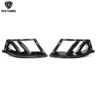 Aérations de pare-chocs avant G80 avec grille en carbone G80 pour BMW G82 G83, pièces automobiles en carbone véritable, accessoires extérieurs, kits carrosserie