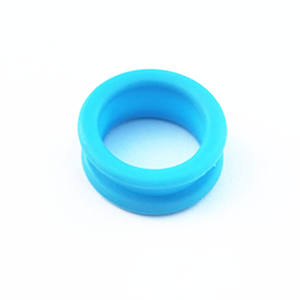 헤어 가위 애완동물 가위 실리콘 링 보호대 안전 논슬립 체육관 피트니스 가드 웨딩 밴드 고무 제품 - Product Image 6