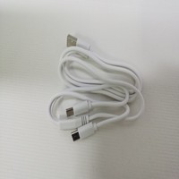 Cable de Carga Divisor USB-C Dual de 3.3 Pies, Cable Cargador Multi Tipo-C 2 en 1, USB-A a Doble USB-C, Carga Dos Dispositivos USB-C, CE ROHS