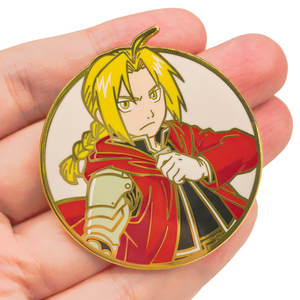 2 Nouveaux Designs Broche en Alliage de Haute Qualité Anime FMA Edward & <span class=keywords><strong>Alphonse</strong></span> Elric, Artisanat Métallique, Décoration de Sac à Dos - Product Image 5