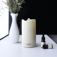 Nouvelle Machine d'Aromathérapie Créative 2022 avec Lumière de Bougie, Humidificateur d'Ambiance USB de Bureau, Lumière de Noël pour la Maison