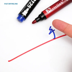 물류용 방수 대형 팁 펜 속건조 오일 기반 영구 마커 익스프레스 배송 상자 표시 6mm 쓰기 폭 - Product Image 4