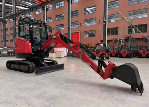 Mini-excavatrice compacte sur chenilles YM 2025 de haute qualité, 2650 kg, moteur importé, pompe hydraulique KYB, attache rapide, haute efficacité - Product Image 5