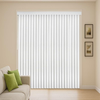 Stores verticaux occultants professionnels personnalisés, manuels et automatiques, à technique intégrée, noirs, pour chambre à coucher - Vente chaude