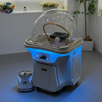 Lit de spa capillaire portable haut de gamme 2025 sans plomberie, équipement de salon coréen, fauteuil de lavage mobile avec bac