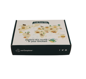 Caja de correo corrugada con logotipo personalizado, servicio de impresión, entrega en China - Product Image 3