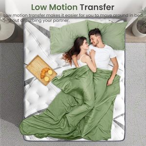 Chất Lượng Cao Nệm Túi Mùa Xuân Mật Độ Cao Bọt Khách Sạn Giường Nệm Kích Thước Đầy Đủ Nệm Vua Sang Trọng - Product Image 5