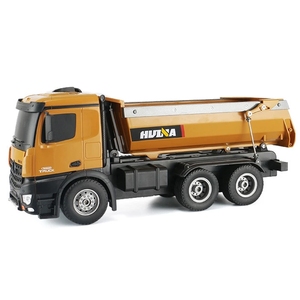 <span class=keywords><strong>Huina</strong></span>-vehículo de ingeniería a Control remoto para niños, camión de Control remoto a escala <span class=keywords><strong>1573</strong></span> 1/14, Rtr, 2,4 Ghz, 10 canales, descarga automática, luz Led, juguetes para niños - Product Image 3