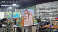 Inteligente análisis de género inteligente Detección de reconocimiento Facial Mini cámara IP para sistema de Control de acceso de la puerta
