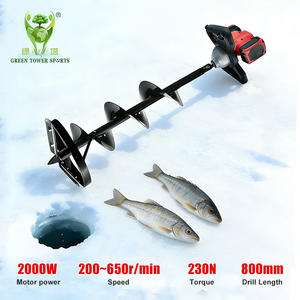 Perceuse <span class=keywords><strong>électrique</strong></span> pour la pêche sur glace, <span class=keywords><strong>tarière</strong></span> à glace, perceuse à glace, <span class=keywords><strong>tarière</strong></span> de forage, <span class=keywords><strong>tarière</strong></span> à trous de poteaux - Product Image 5