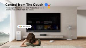 [Google <span class=keywords><strong>TV</strong></span>] Formovie rạp chiếu phim cao cấp ba Laser UST chiếu 2200iso Lumens DLP thông minh siêu ngắn ném 4k laser chiếu - Product Image 6