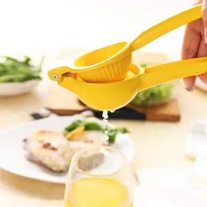 China Großhandel Handbuch Lemon Lime Squeezer Hoch leistungs metall Aluminium legierung Fruchtsaft presse Lemon Squeezer