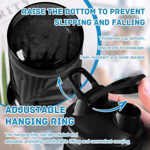 Wholesale Custom Logo 600ml Workout Blender <b>Water</b> Cup <b>Gym</b> Sport Plastic Protein Ride Shaker <b>Bottle</b> Shake Cup <b>Water</b> <b>Bottle</b> BPA - Product Image 5