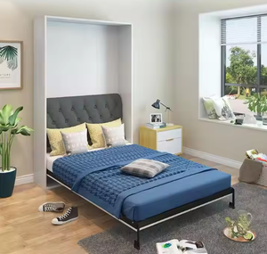 Giường Murphy gấp gọn tiết kiệm không gian cao cấp cỡ Queen, gắn tường, không nhìn thấy - Product Image 6