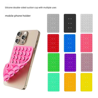 40 Kits d'Accessoires Universels pour Téléphones Mobiles, Fixations de Téléphone de Bureau à Ventouse en Silicone Double Face