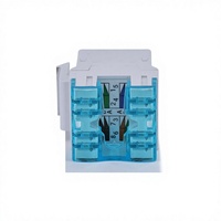 K&R-9310 Aletsiz 6 CAT6 Ağ Modülü Gigabit Hızlı Altın Kaplama PC/Kalay-fosfor Bronz Panel Bilgisayar Soketi Beyaz