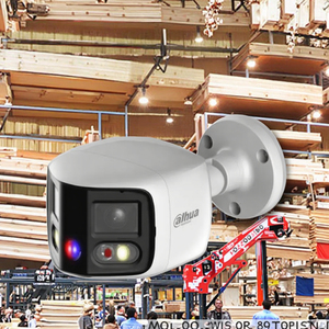 Dahua ban đầu IPC-PFW3849S-A180-AS-PV 2x4MP Camera An Ninh wizsense Mạng 180 độ cố định tiêu cự đạn được xây dựng trong còi báo động - Product Image 3