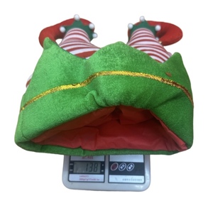 Chapeau d'elfe <span class=keywords><strong>de</strong></span> Noël pour adultes en gros avec clochettes, fournitures <span class=keywords><strong>de</strong></span> fête <span class=keywords><strong>de</strong></span> Noël, décoration <span class=keywords><strong>de</strong></span> Noël originale et <span class=keywords><strong>moche</strong></span>, Halloween - Product Image 3