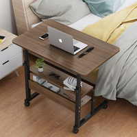 Dernier support roulant ergonomique portable Élévateur de bureau Lit d'ordinateur portable Poste de travail utilitaire à roulettes Hauteur réglable Table d'ordinateur