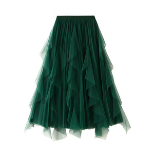 Ecoparty <span class=keywords><strong>Jupe</strong></span> mi-longue en <span class=keywords><strong>tulle</strong></span> à taille élastique pour <span class=keywords><strong>femme</strong></span> - Product Image 4