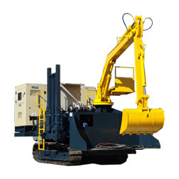Machine à former des bordures en béton montée sur chenilles, capacité de production de 1500 mètres par jour, fonctionnement mobile - Product Image 5