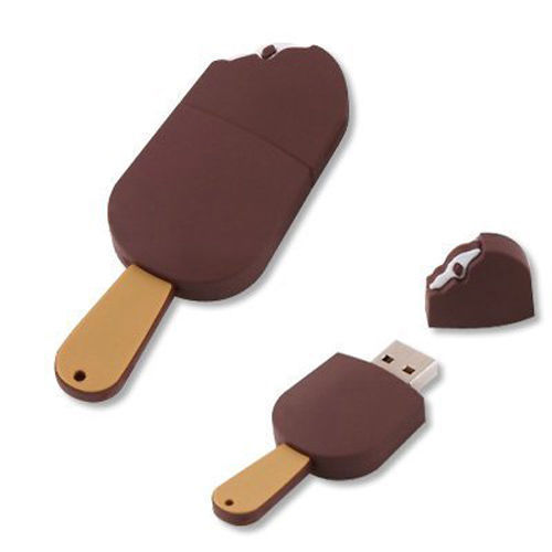 Funny Ice Cream Model USB 2.0 Flash Drive 4GB 8GB 16GB 64GB Creative Pen Drive Memory Stick