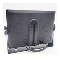 Moniteur DVR à 4 canaux avec affichage quadruple | Enregistrement sur carte SD intégrée | Prise d'aviation à 4 broches | Système de caméra de recul 7 pouces 1080P 12-36V pour camion