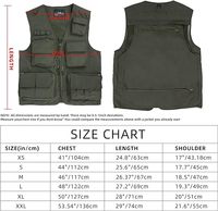 Gilet de chasseur de la jungle personnalisé, veste pour homme, multi-poches, respirant, imprimé, décontracté, d'hiver, surdimensionné